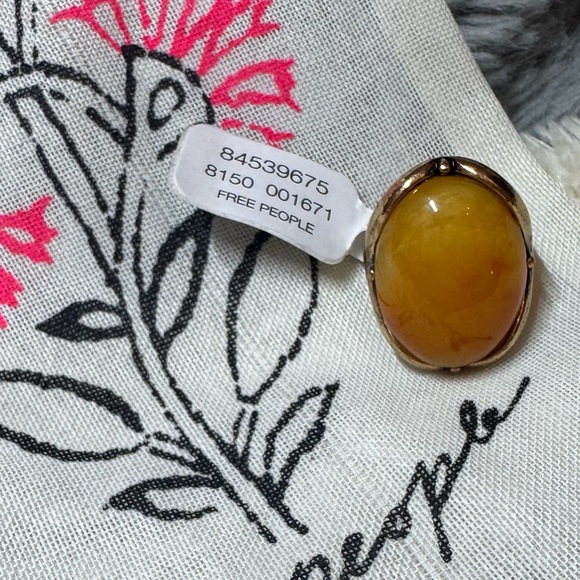 Free People Amber Gold Ring - Picture 2 of 5